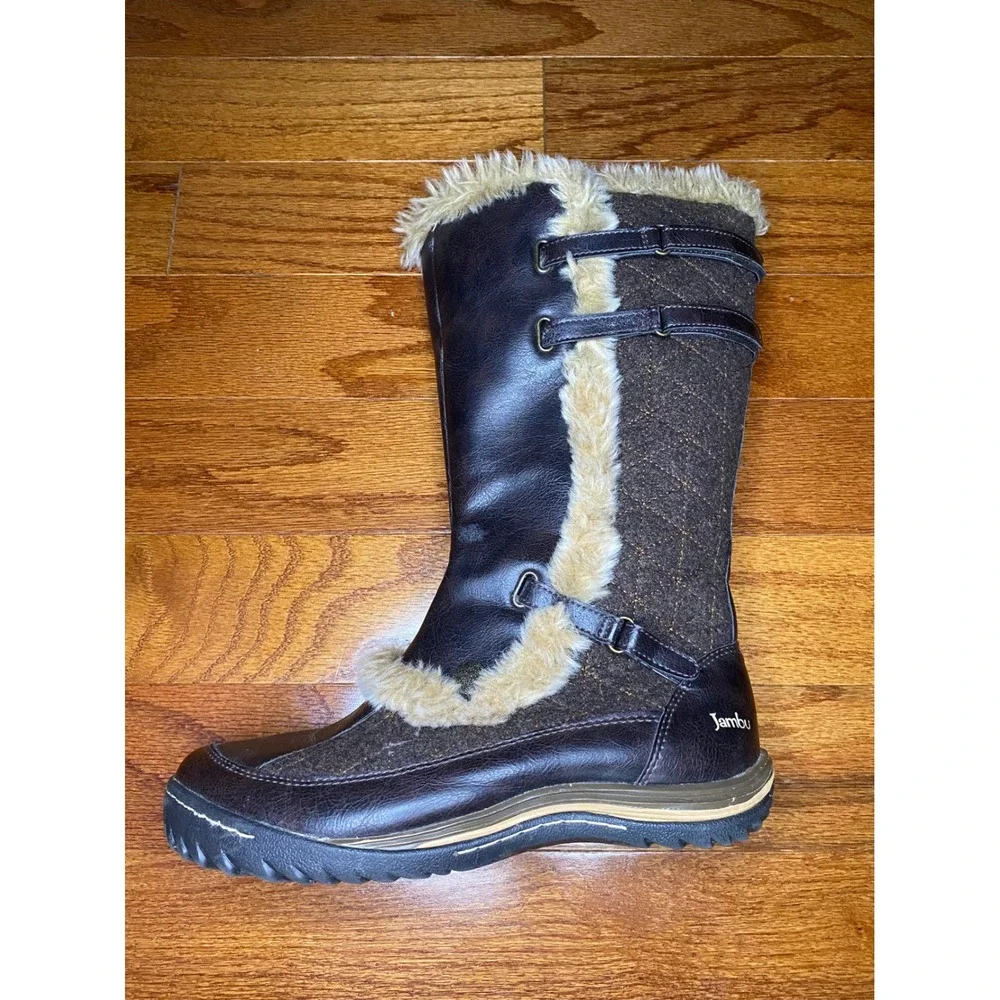 Jambu Foux Fur Arctic Vegan Boots Size‎ 7.5M